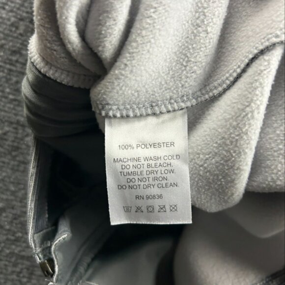 Mercedes Benz Jacket Adults Small Gray Full Zip Fleece Port Authority Mens - Picture 5 of 10